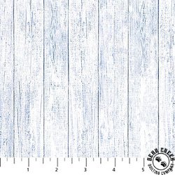Northcott Winter Jays Flannel Pale Blue