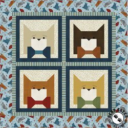 Colorful Cats - Fancy Cat Free Quilt Pattern Colorful Cats - Fancy Cat Free Quilt Pattern