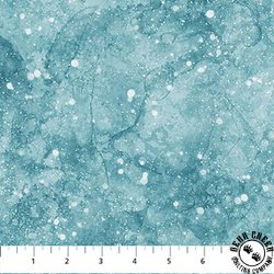 Northcott Tundra Crossing Snow Texture Md Blue