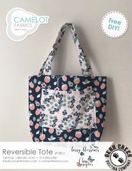 Berry Blossoms - Reversible Tote Free Pattern Berry Blossoms - Reversible Tote Free Pattern