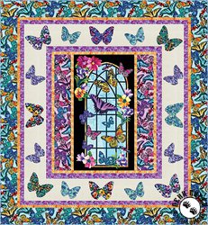 Butterfly Vortex Free Quilt Pattern