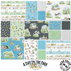 A Day In The Park Fat Quarter Bundle by Clothworks