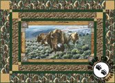 Where The Buffalo Roam Free Quilt Pattern by Quilting Treasures