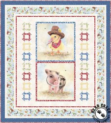 Barnyard Babies II Free Quilt Pattern