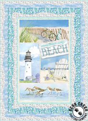 Coastal Paradise I Free Quilt Pattern