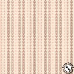 Henry Glass Simply Charming Ticking Stripe Red Cream