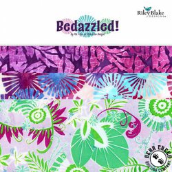 Expressions Batiks Bedazzled Batiks Fat Quarter Bundle by Riley Blake Designs