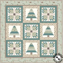 Elmer and Eloise Bear Paws and Pines Free Quilt Pattern