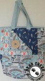 Harbour Side Free Beach Bag Pattern by Lewis and Irene Fabrics