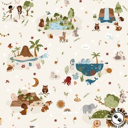 Riley Blake Designs Created with Love Main Cloud Riley Blake Designs Created with Love Main Cloud