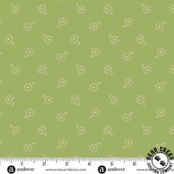 Andover Fabrics Itsy Bits Aster Pistachio