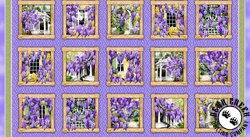 Michael Miller Fabrics Wisteria Lane Scenic Panel