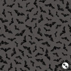Maywood Studio Goth Gardens Flying Bats Grey Maywood Studio Goth Gardens Flying Bats Grey