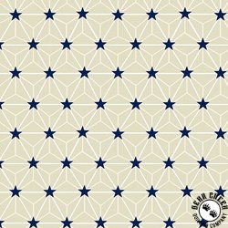 Andover Fabrics Tradition Star Grid White