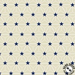 Andover Fabrics Tradition Star Grid White Andover Fabrics Tradition Star Grid White