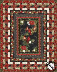 Cardinal Noel II Free Quilt Pattern