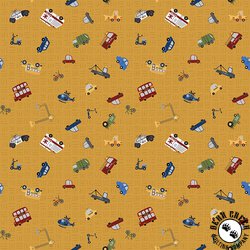 Riley Blake Designs It Takes a Village Traffic Jam Honey Riley Blake Designs It Takes a Village Traffic Jam Honey