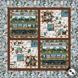 Moose Creek Lodge Free Quilt Pattern