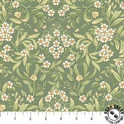 Northcott Ornithology Frondescence Green/Multi