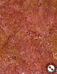 Wilmington Prints Copper Mountain Batiks Cheetah Prints Dusty Red