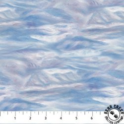 Northcott Wild and Free Mountain Texture Blue