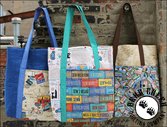 Row by Row On The Go Free Tote Pattern by Timeless Treasures