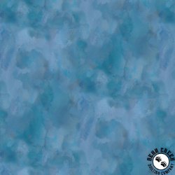 Timeless Treasures Forest Whisper Solid Texture Blue