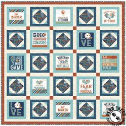 Pickleball Champ Free Quilt Pattern Pickleball Champ Free Quilt Pattern