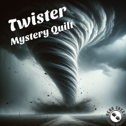 Twister Mystery Quilt Pattern - PDF EMAIL