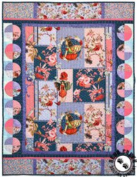 Elderberry Flower Fairies Collage Free Quilt Pattern