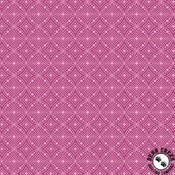 Benartex Xanadu Diamond Circles Pink Benartex Xanadu Diamond Circles Pink