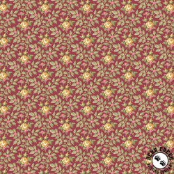 Andover Fabrics French Mill Wallpaper Roses Red