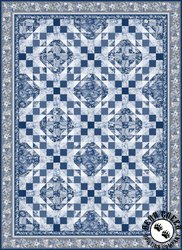 Indigo Garden Free Quilt Pattern