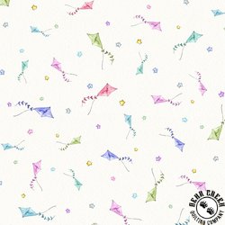 P&B Textiles Whiskerville Kite Toss Cream P&B Textiles Whiskerville Kite Toss Cream
