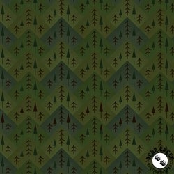 Henry Glass The Mountains are Calling Tree Mountain Zig Zag Green Henry Glass The Mountains are Calling Tree Mountain Zig Zag Green