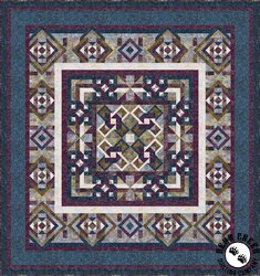 Plum Bouquet Quilt Kit - RESERVATION