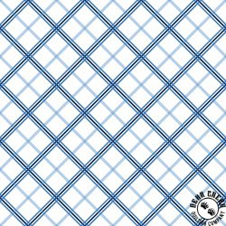 Maywood Studio Kimberbell Basics Plaid Blue