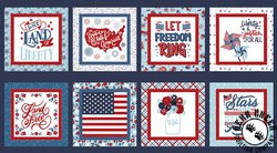 Riley Blake Designs Stars and Stripes Forever Panel Riley Blake Designs Stars and Stripes Forever Panel