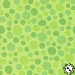 Moda Fiesta Festive Dots Limeade