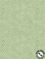 Wilmington Prints Blue Harmony Dot Green