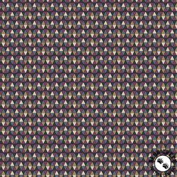Benartex Into the Wild Triangles Plum Benartex Into the Wild Triangles Plum