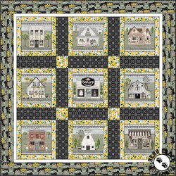 White Cottage Farm Free Quilt Pattern