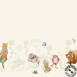 Riley Blake Designs Peter Rabbit and Friends Border Print Cloud