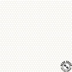 Windham Fabrics Afternoon in the Garden Honeycomb White Windham Fabrics Afternoon in the Garden Honeycomb White
