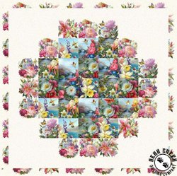 Hummingbird Bouquet Free Quilt Pattern