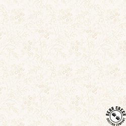 Marcus Fabrics Dandy Pansies Wispy Cream Marcus Fabrics Dandy Pansies Wispy Cream