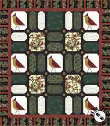 Cardinal Carols - Snow Birds Free Quilt Pattern