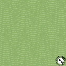 Riley Blake Designs Peter Rabbit and Friends Text Green Riley Blake Designs Peter Rabbit and Friends Text Green