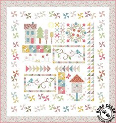 Spring on Bleecker Street Free Quilt Pattern by Quilting Treasures Spring on Bleecker Street Free Quilt Pattern by Quilting Treasures