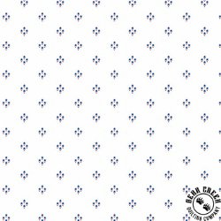 Andover Fabrics Tradition Star Clusters Blue